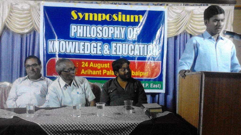 Sio MP east zone organised a symposium  “Philosophy of Knwledge and education