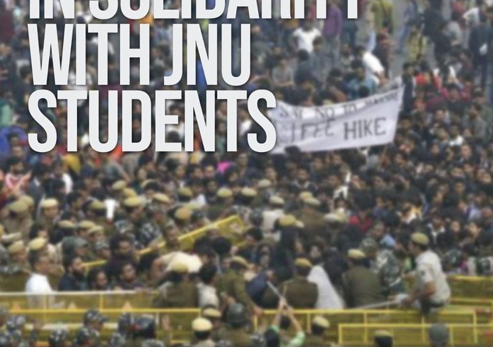 SIO condemns police crackdown on JNU students