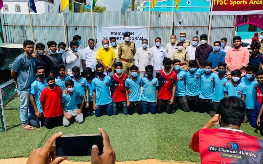 SIO Tamil Nadu’s Track Force Sports Club Inaugrates Playground