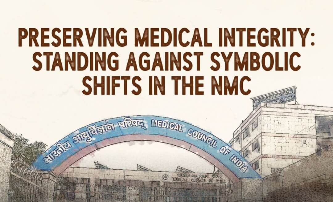 Preserving Medical Integrity: Standing Against Symbolic Shifts in the NMC